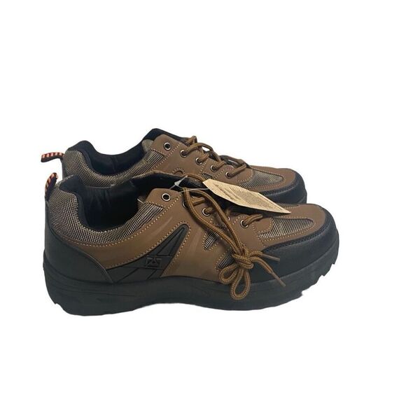 AVALANCHE Men’s Outdoor Hiking Shoes Lace Up Brown Black Size 8.5 New No Box - Picture 3 of 12